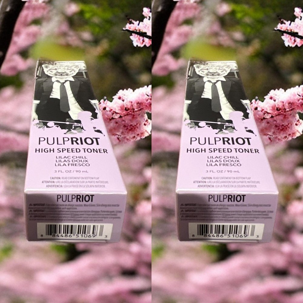 Pulp Riot Lilac Chill High Speed Toner 3 oz- 2 units